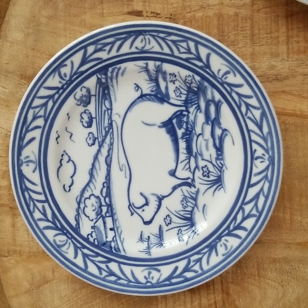 Vintage Williams Sonoma Brittany Salad Plates set of Six - Picture 3 of 15